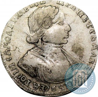 Picture Poltina 1719 year  "Portrait in armour"