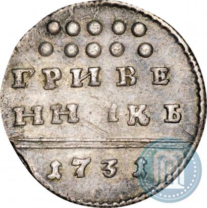 Фото Гривенник 1731 года  