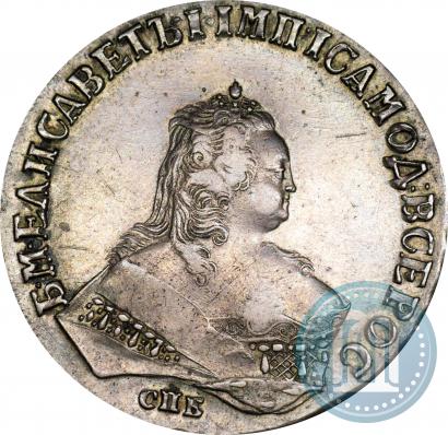 Picture 1 rouble 1749 year СПБ 
