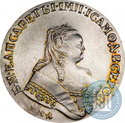 Picture 1 rouble 1749 year ММД 