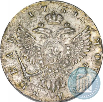 Picture 1 rouble 1755 year СПБ-ЯI 