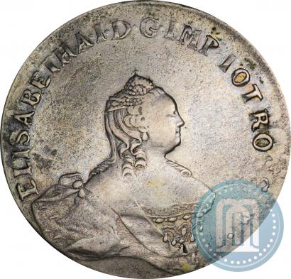 Picture 48 kopecks 1757 year  "For Livonia"