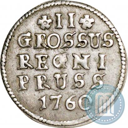 Picture 2 grosze 1760 year  