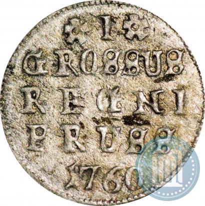 Picture 1 grosz 1760 year  