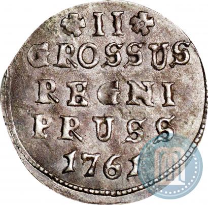 Picture 2 grosze 1761 year  