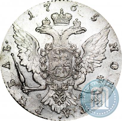 Picture 1 rouble 1765 year СПБ-СА 
