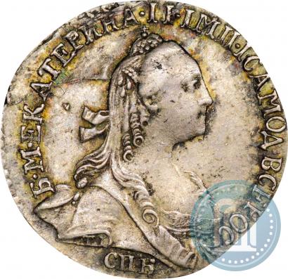Picture Grivennik 1767 year СПБ 