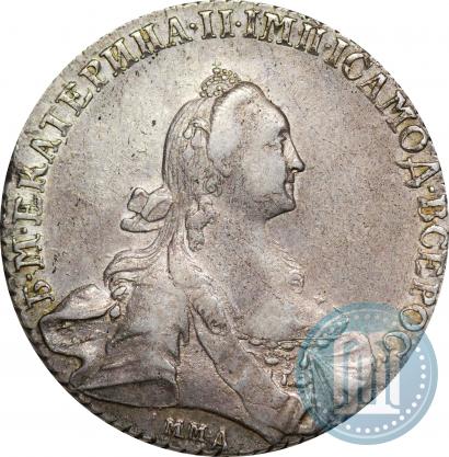 Фото 1 рубль 1768 года ММД-EI 