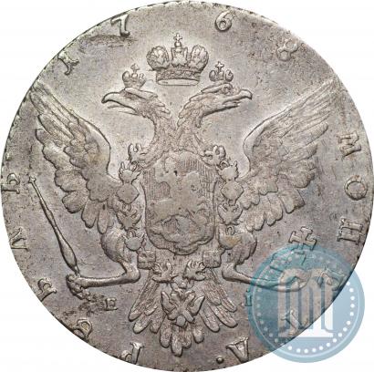 Фото 1 рубль 1768 года ММД-EI 