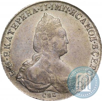 Фото 1 рубль 1787 года СПБ-ЯА 