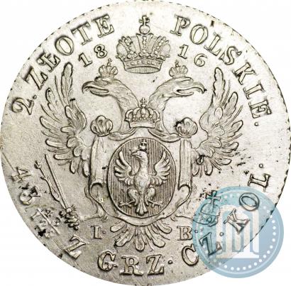 Picture 2 złote 1816 year IB 