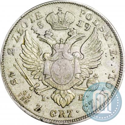 Picture 2 złote 1819 year IB 