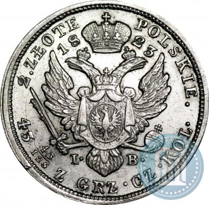 Picture 2 złote 1823 year IB 