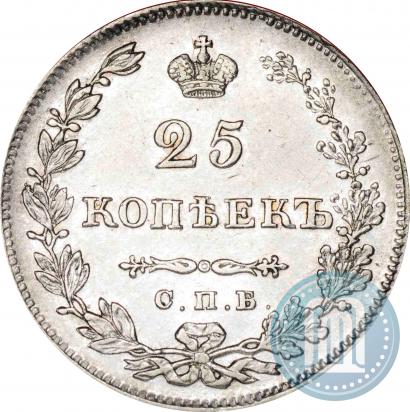 Picture 25 kopecks 1829 year СПБ-НГ 