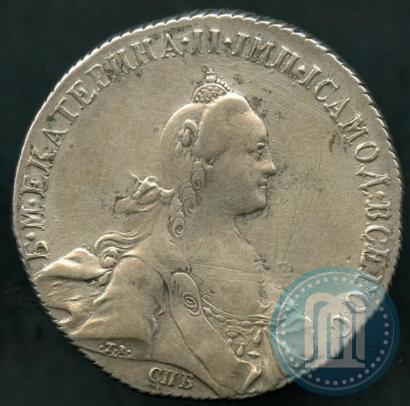 Picture 1 rouble 1772 year СПБ-ЯЧ-Т.I. 