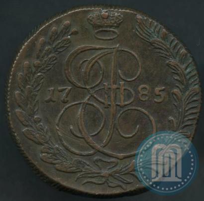 Фото 5 копеек 1785 года КМ 