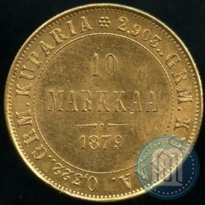 Picture 10 markkaa 1879 year S 