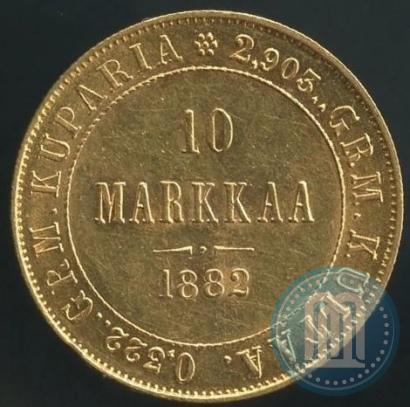 Фото 10 марок 1882 года S 