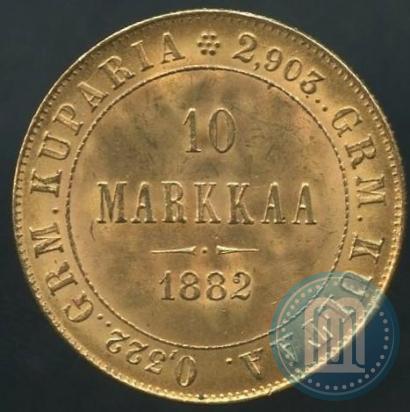 Фото 10 марок 1882 года S 