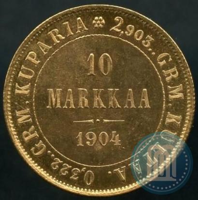 Picture 10 markkaa 1904 year L 