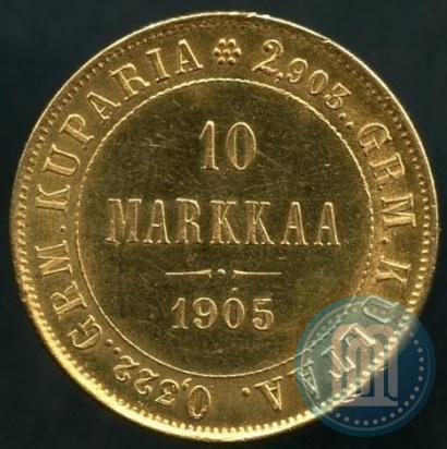 Picture 10 markkaa 1905 year L 