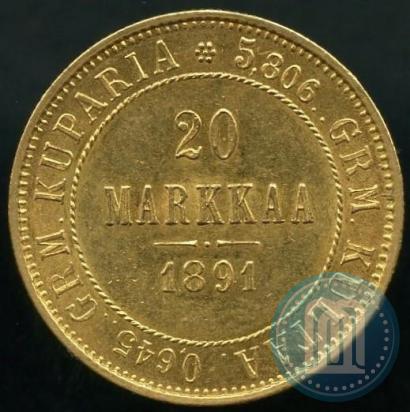 Фото 20 марок 1891 года L 