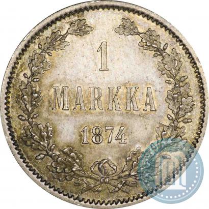 Фото 1 марка 1874 года S 