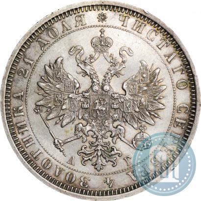 Фото 1 рубль 1884 года СПБ-АГ 