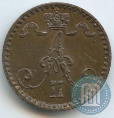 Фото 1 пенни 1867 года  