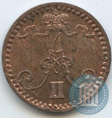 Фото 1 пенни 1869 года  