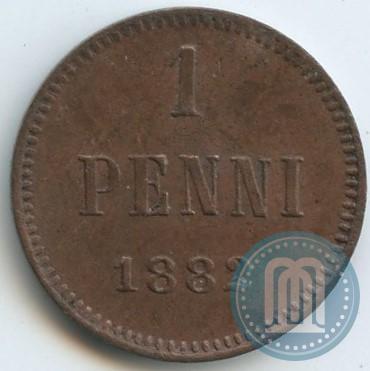 Picture 1 penni 1882 year  