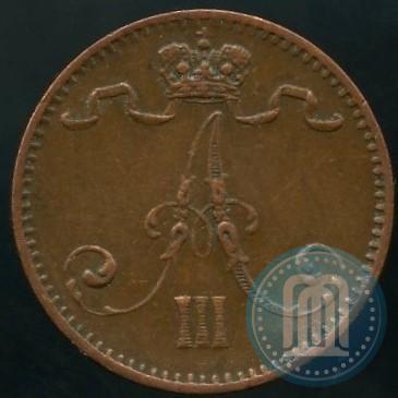 Фото 1 пенни 1882 года  