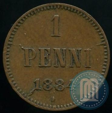 Picture 1 penni 1884 year  