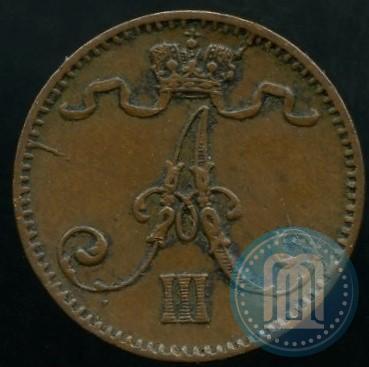 Picture 1 penni 1884 year  