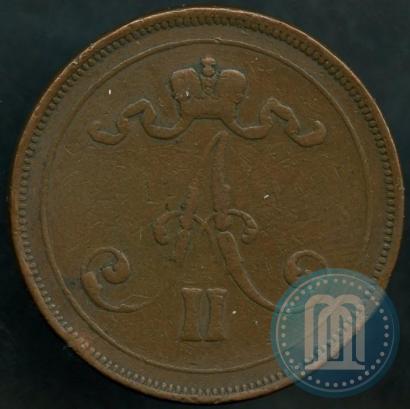 Picture 10 pennia 1875 year  
