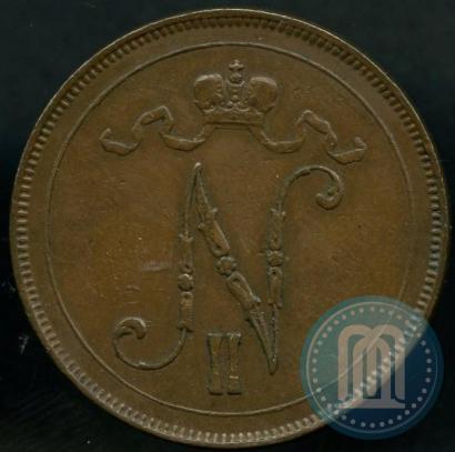 Фото 10 пенни 1898 года  