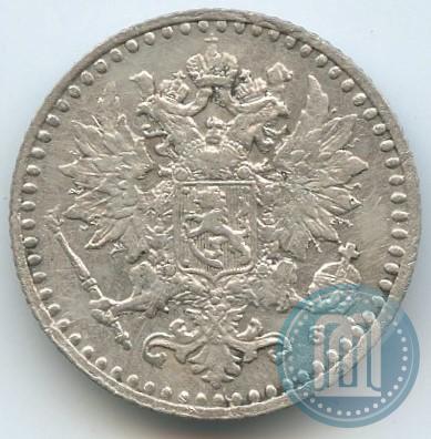 Picture 25 pennia 1865 year S 