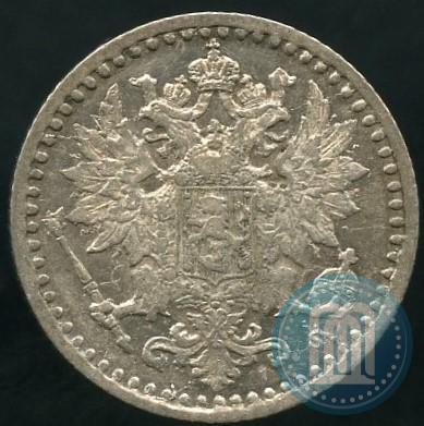 Фото 25 пенни 1866 года S 