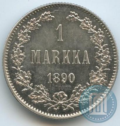 Picture 1 markka 1890 year L 