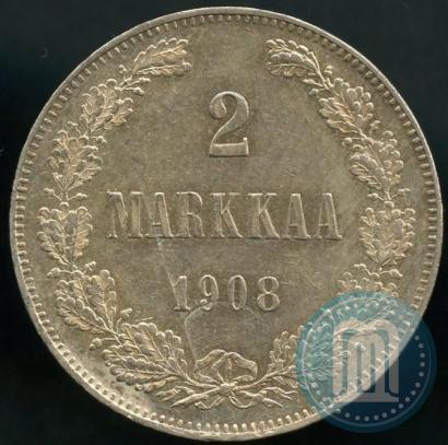 Picture 2 markkaa 1908 year L 