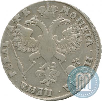 Фото 1 рубль 1720 года OK "Портрет в латах"