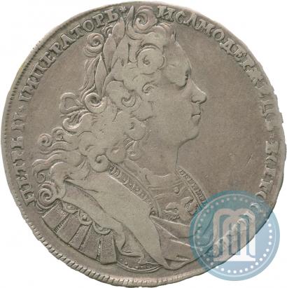 Picture 1 rouble 1727 year  "Moscow type"