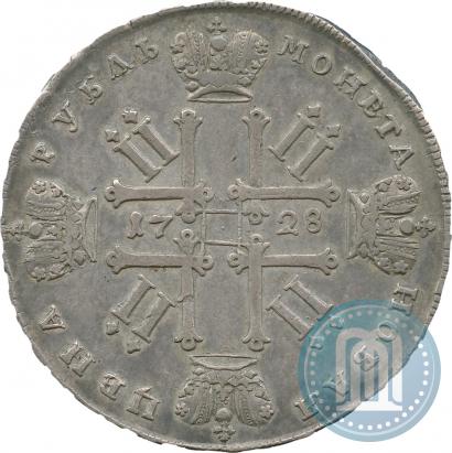 Picture 1 rouble 1728 year  "Type of 1728"