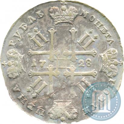 Picture 1 rouble 1728 year  "Type of 1728"
