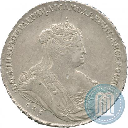 Picture 1 rouble 1738 year СПБ "Petersburg type"