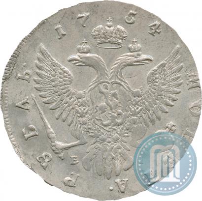 Picture 1 rouble 1754 year ММД-ЕI 