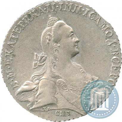 Фото 1 рубль 1769 года СПБ-СА 