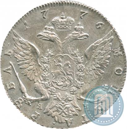 Picture 1 rouble 1776 year СПБ-ЯЧ 