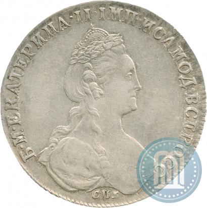 Picture 1 rouble 1780 year СПБ-ИЗ 