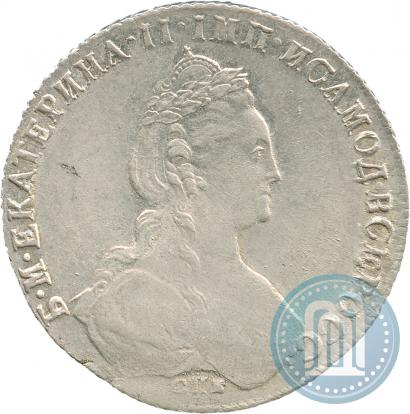 Picture 1 rouble 1780 year СПБ-ИЗ 